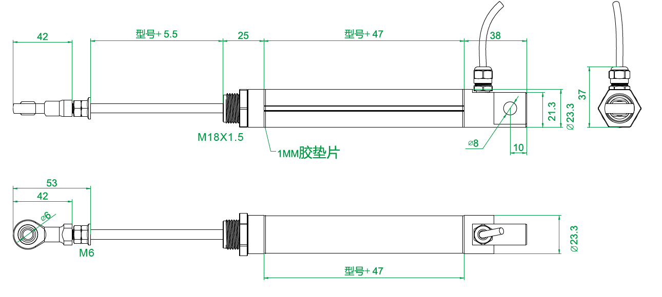 MIRAN米朗科技WY-01小型拉杆式位移传感器